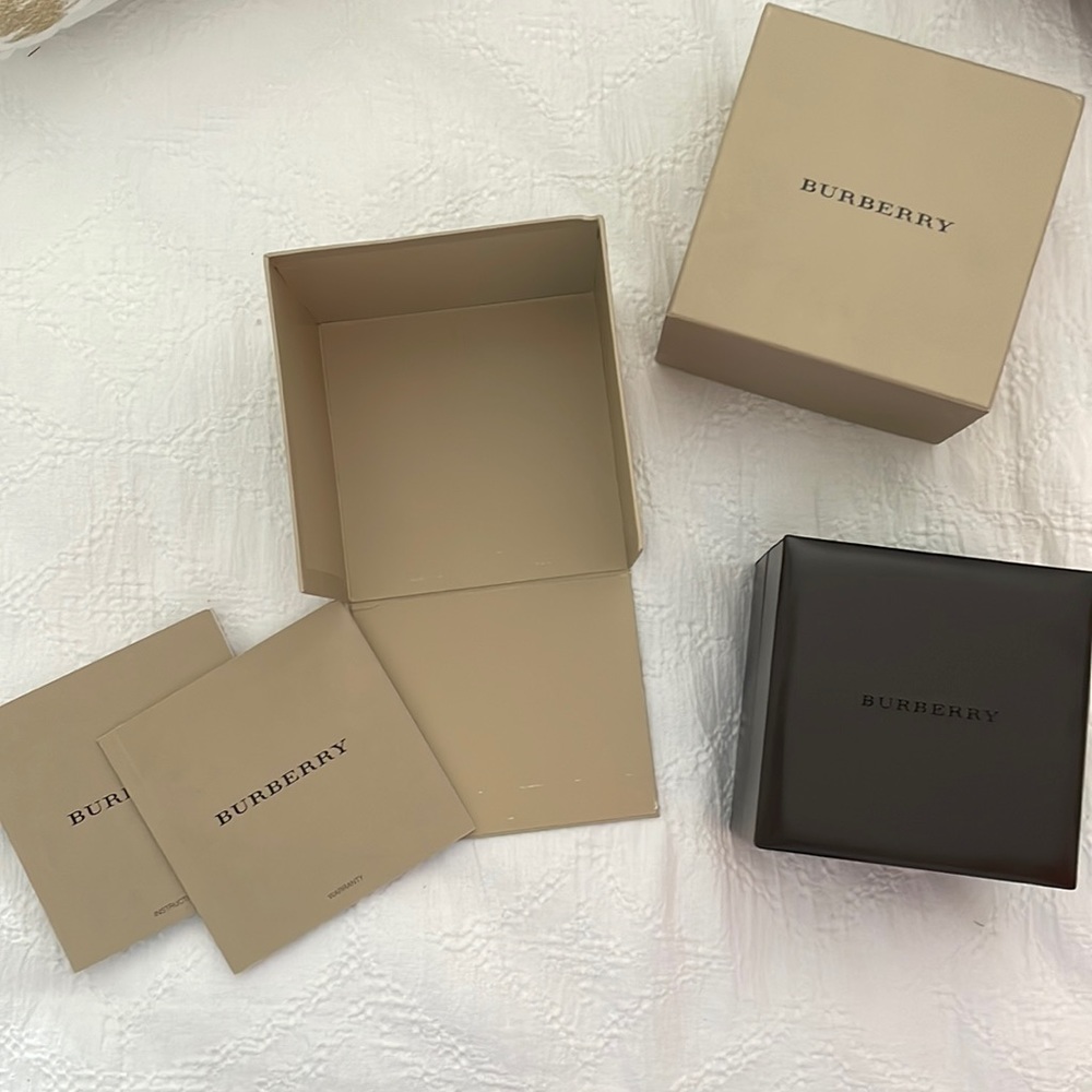 Burberry Watch Case Only - No Watch Included